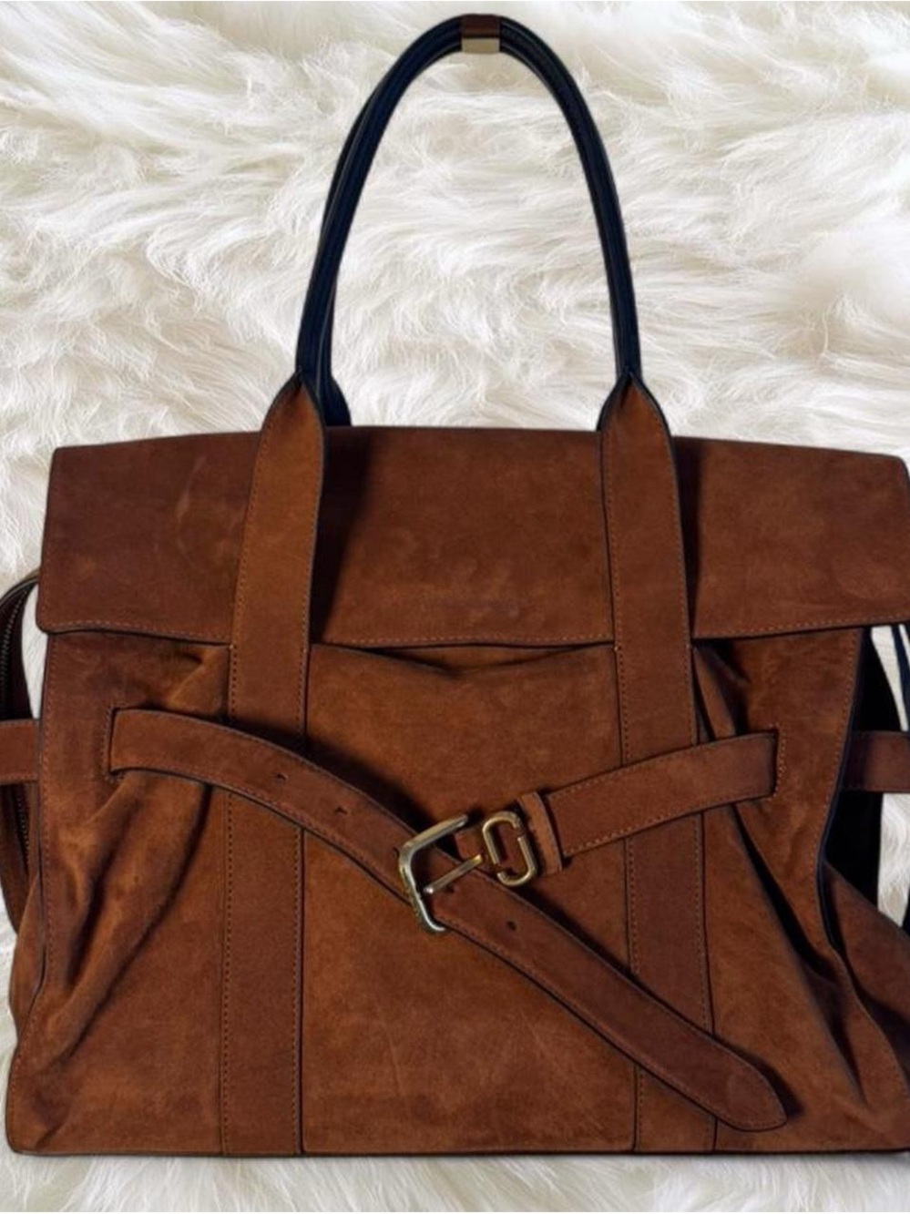 Marc Jacobs Suede Dakota Tote